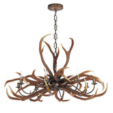 David Hunt Lighting Antler 8 Light Emperor